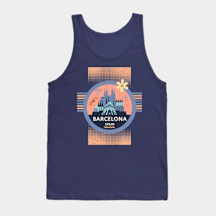 Barcelona Retro Tank Top